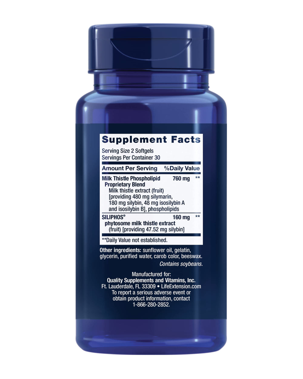 Close-up of 60 gluten-free softgels