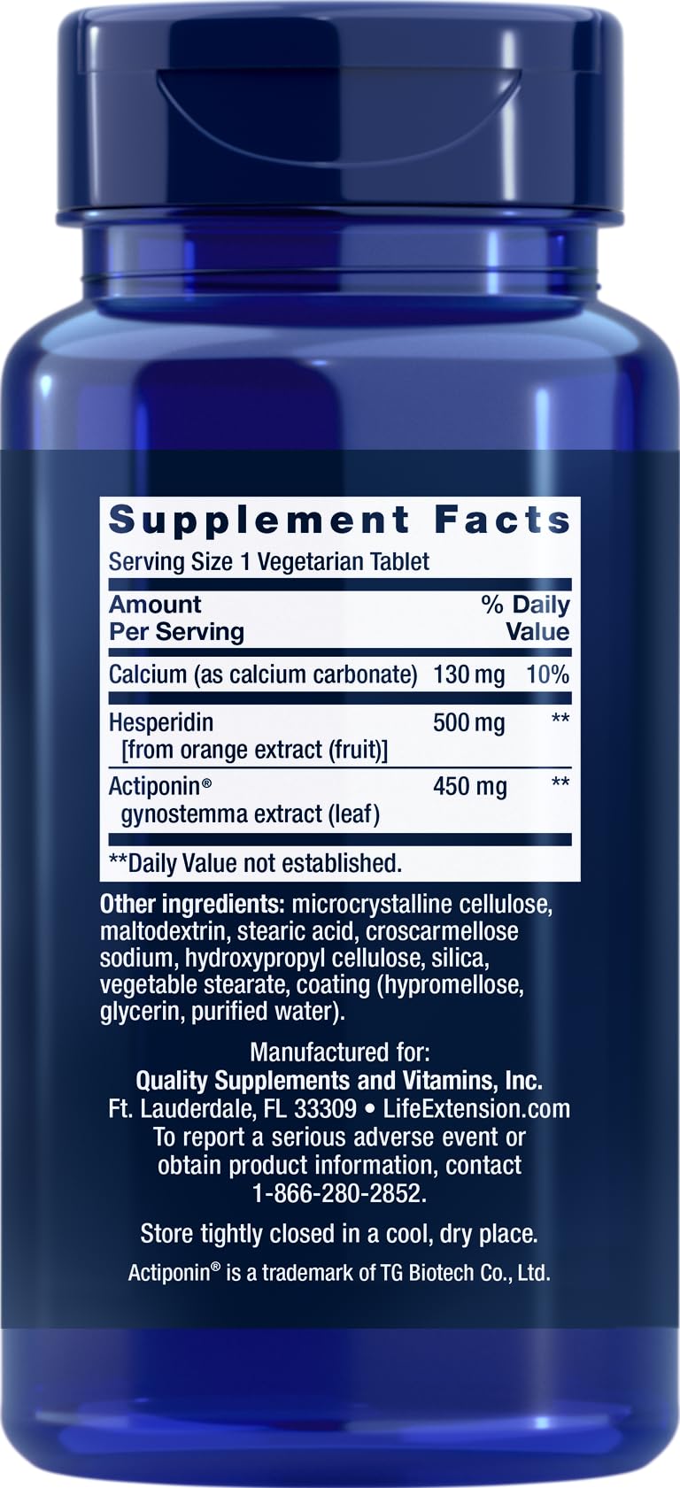 Close-up of Life Extension AMPK Metabolic Activator tablets on a white background