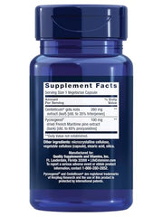 Close-up of Life Extension Arterial Protect label