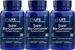 Life Extension Super Bio-Curcumin Turmeric Extract 400 mg bottle and capsules
