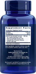 Pack of 3 Life Extension Super Bio-Curcumin Turmeric Extract 400 mg bottles