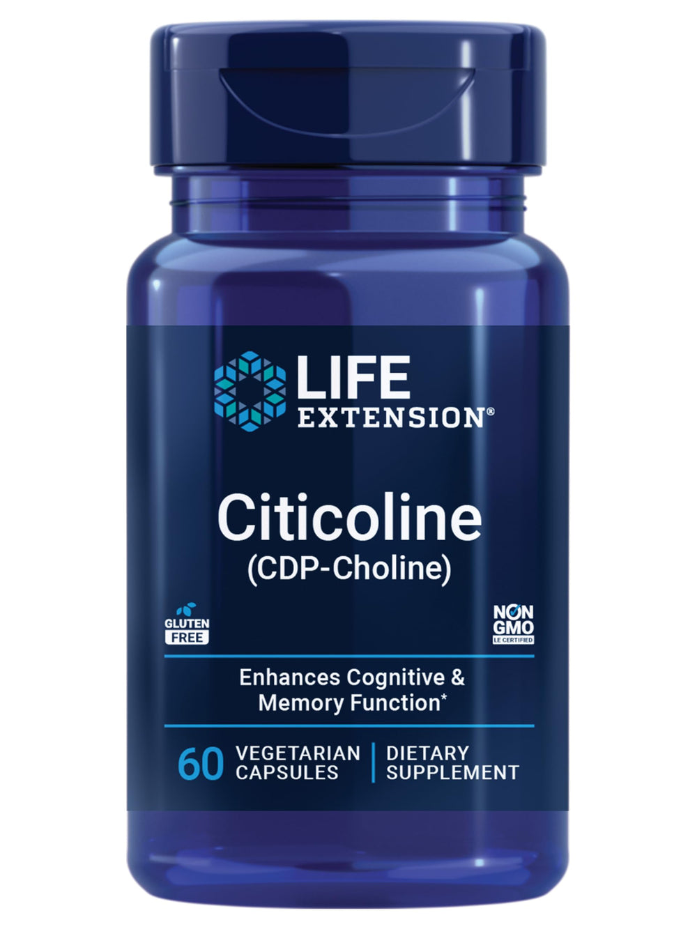 Life Extension Citicoline bottle – 60 capsules