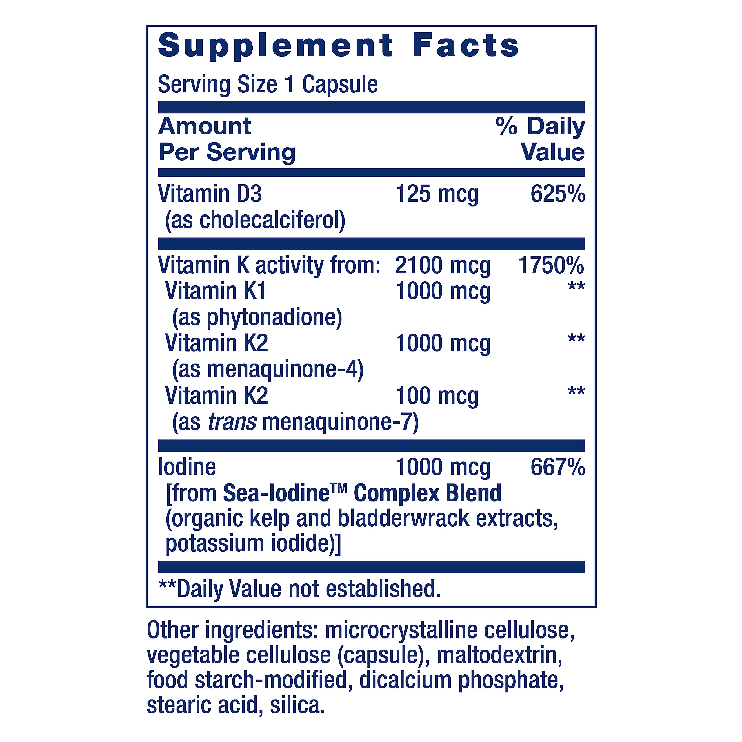 SeaIodine source imagery highlighting iodine from sea vegetables