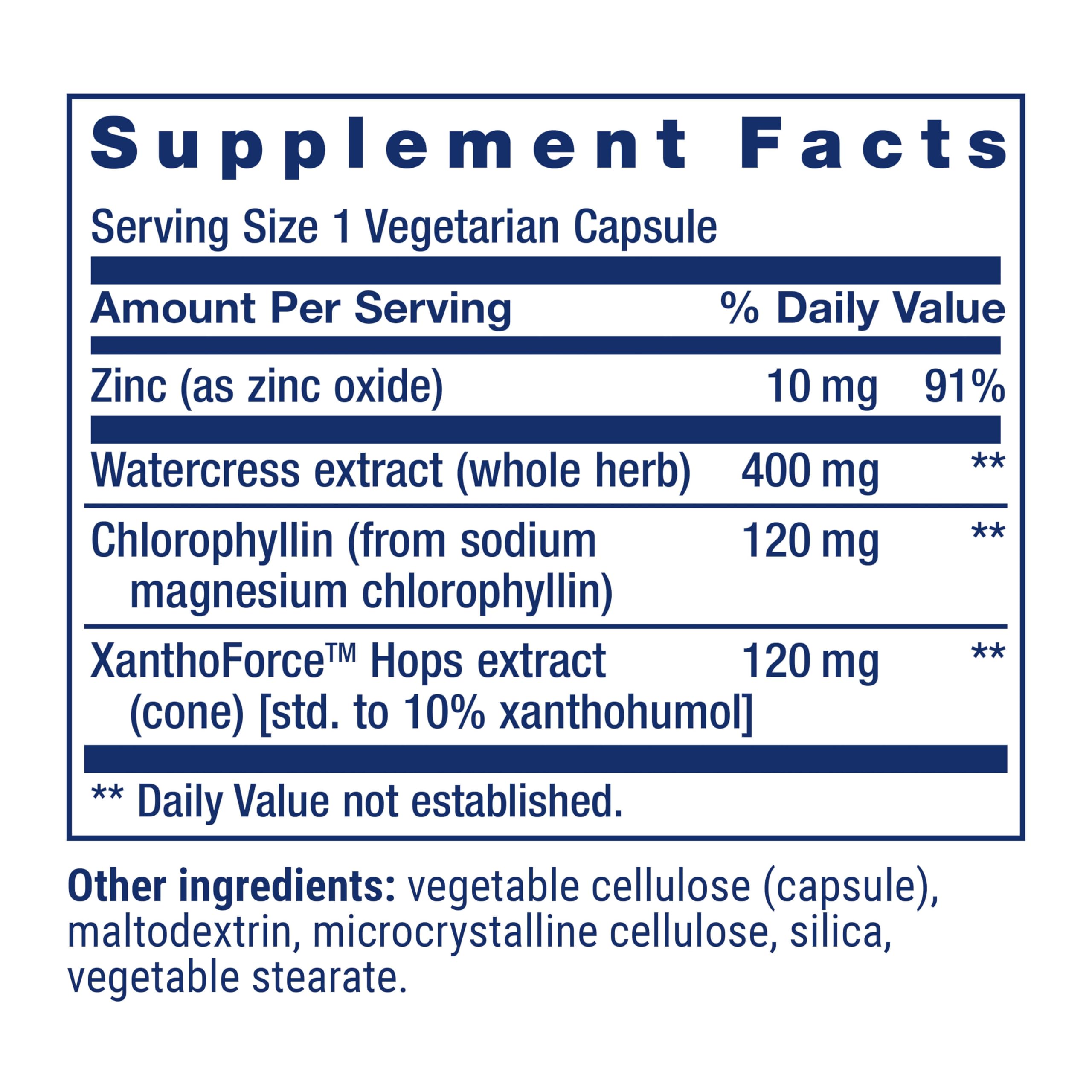 Illustration representing hops extract for DNA protection