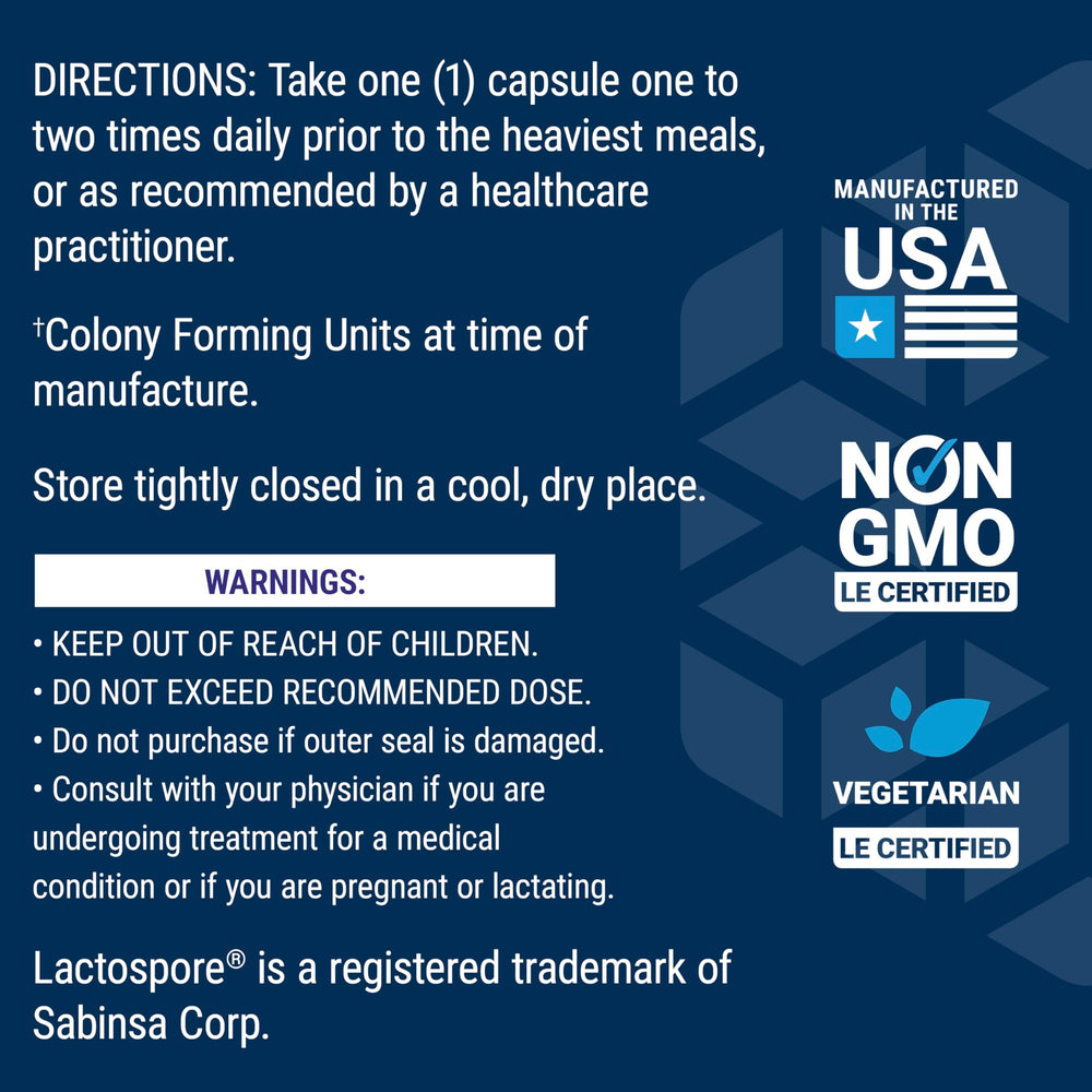 Certificate of Analysis and non-GMO certification text