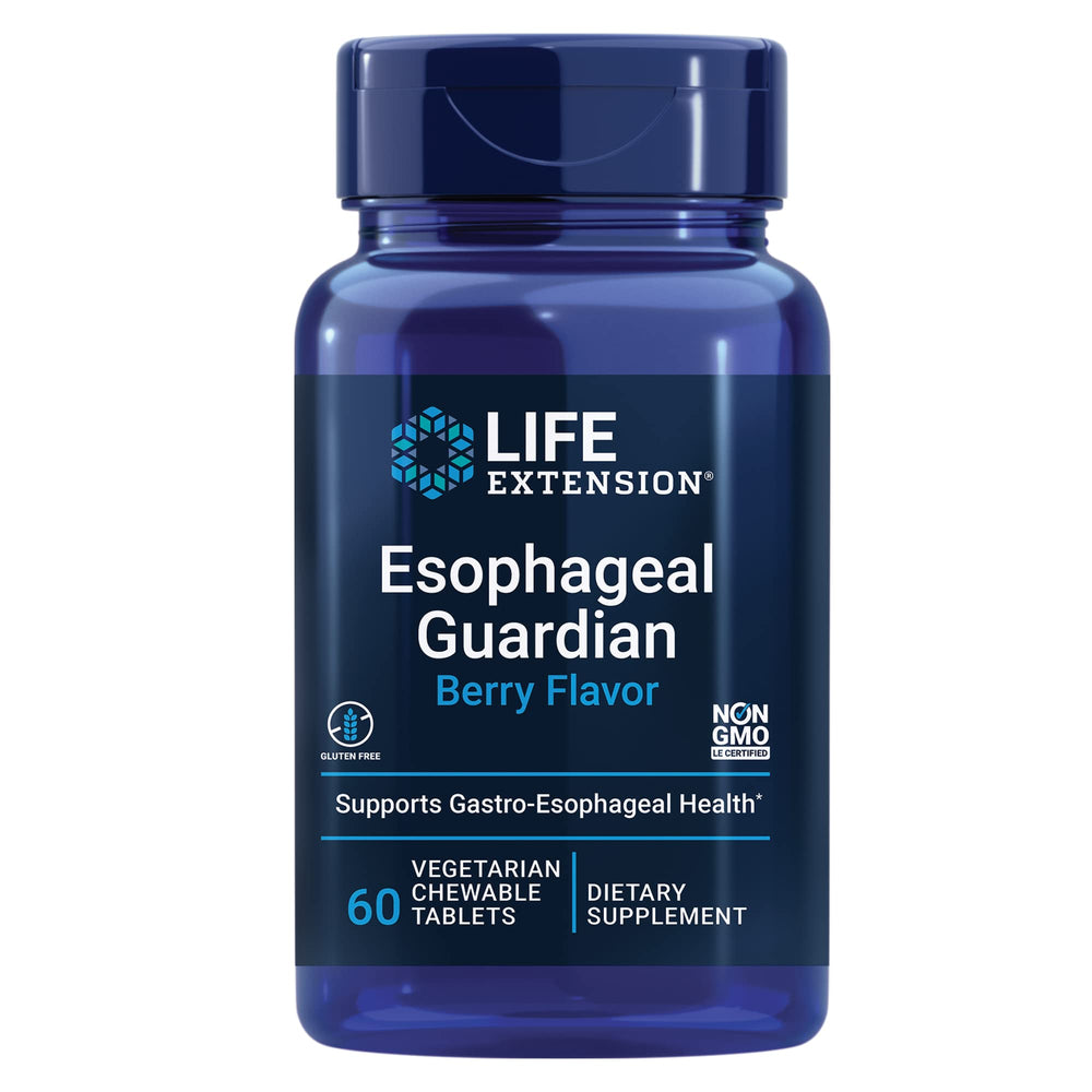 Life Extension Esophageal Guardian bottle label