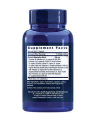 Product label for Life Extension Extraordinary Enzymes.