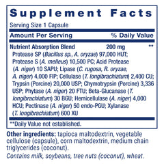 Packaging box of Life Extension Extraordinary Enzymes.