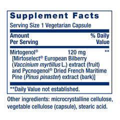 Illustration of European bilberry extract used in the formula