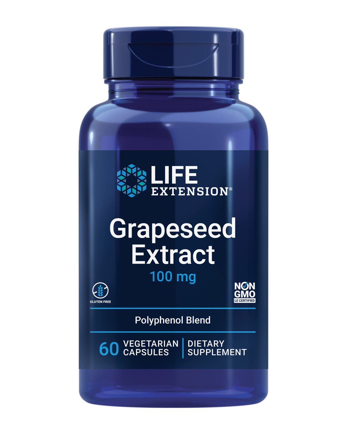 Life Extension Grapeseed Extract bottle and label