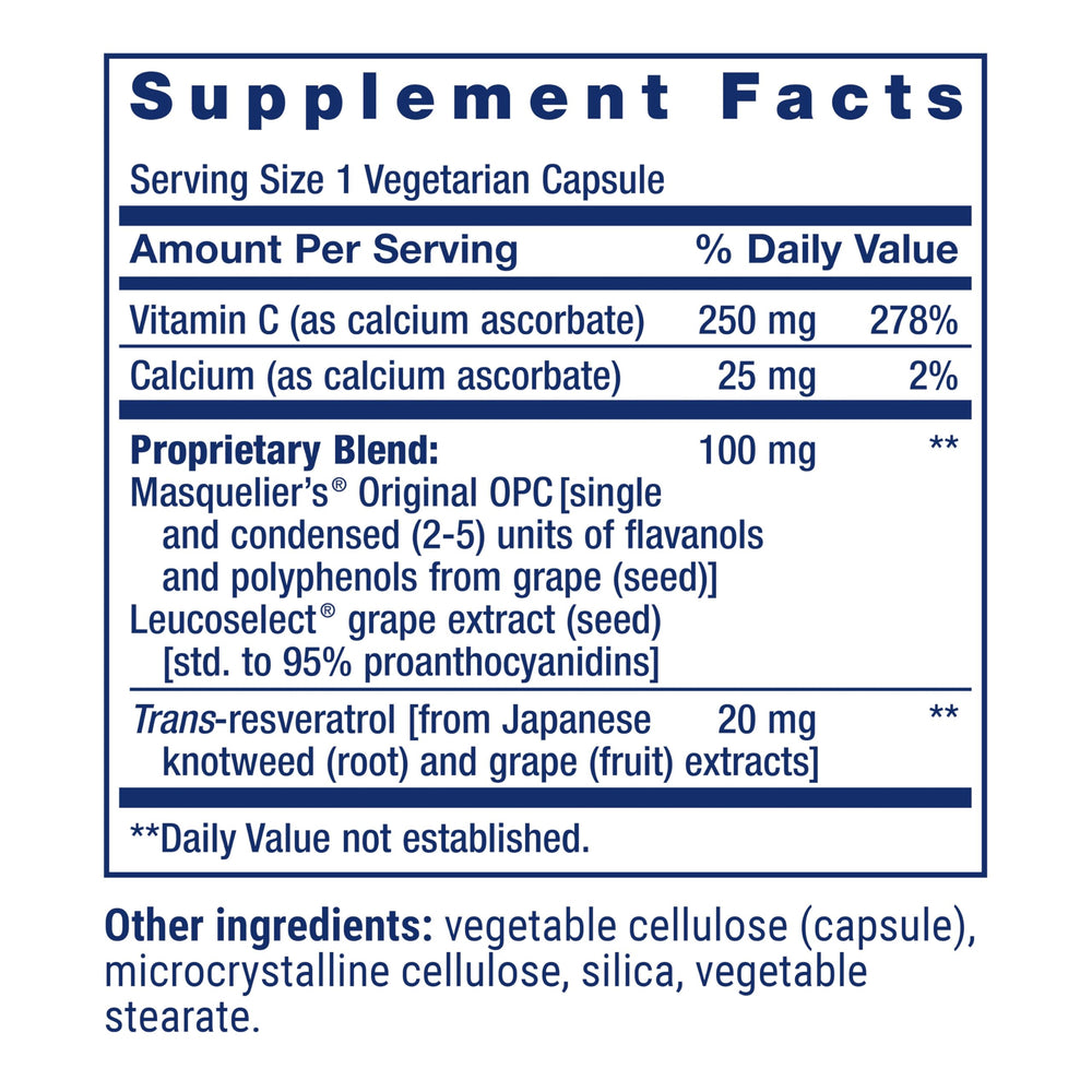 Product label highlighting ingredients