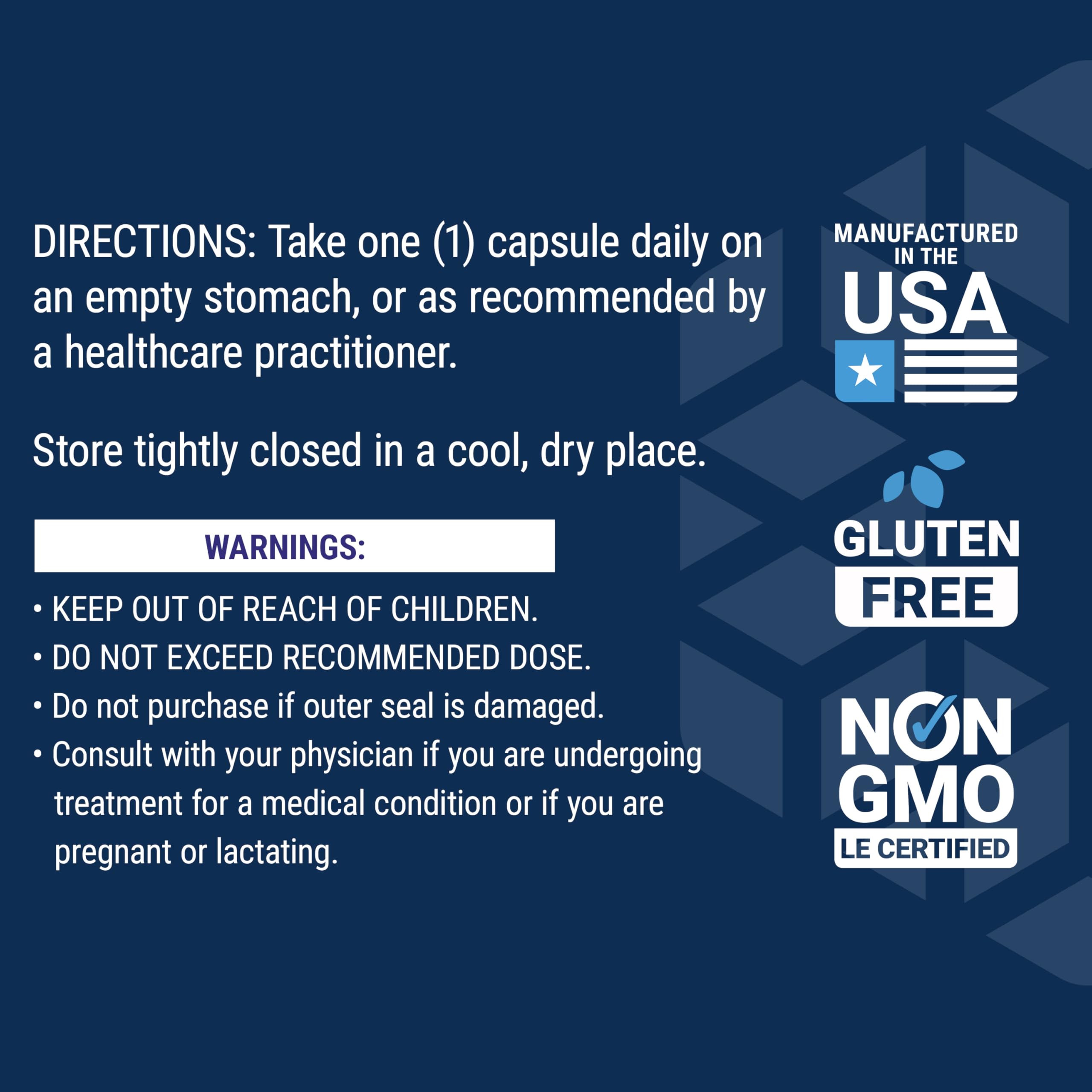Certificate of Analysis seal for product quality