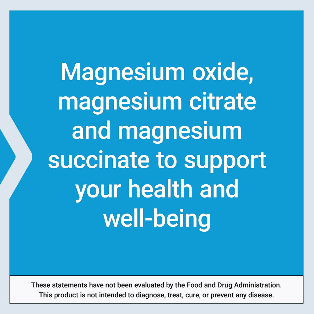 Triple magnesium complex aiding metabolism and nerve health