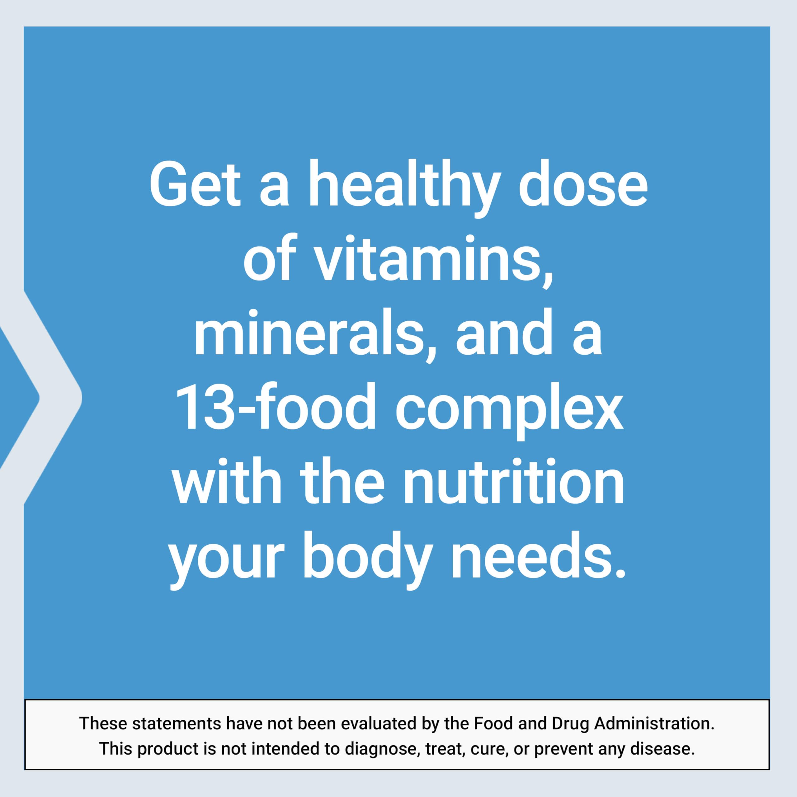 Contains 13 plant extracts and powders