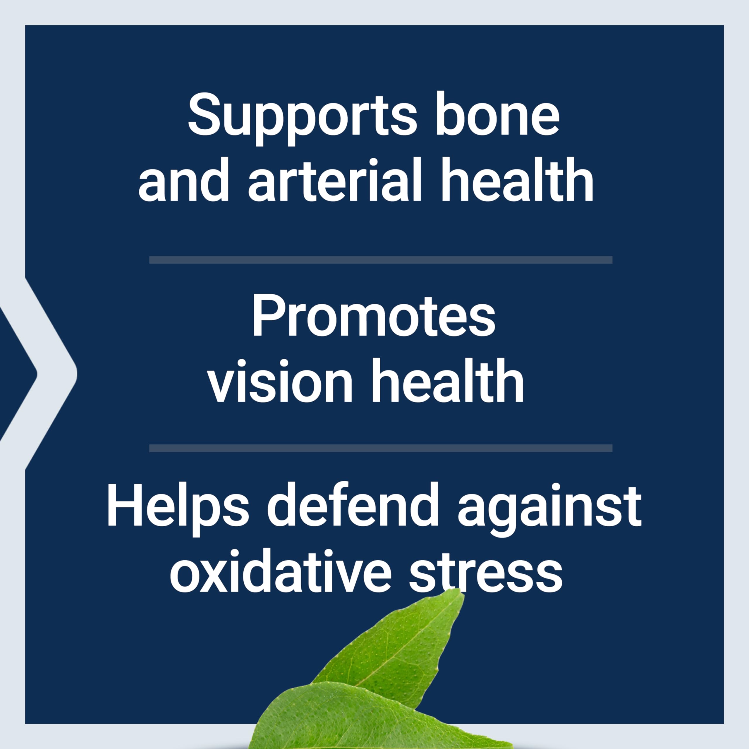 Multiple forms of vitamin E in the Health Booster formula