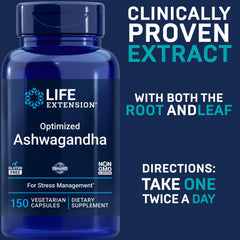 Close-up of Life Extension label highlighting 125 mg per capsule