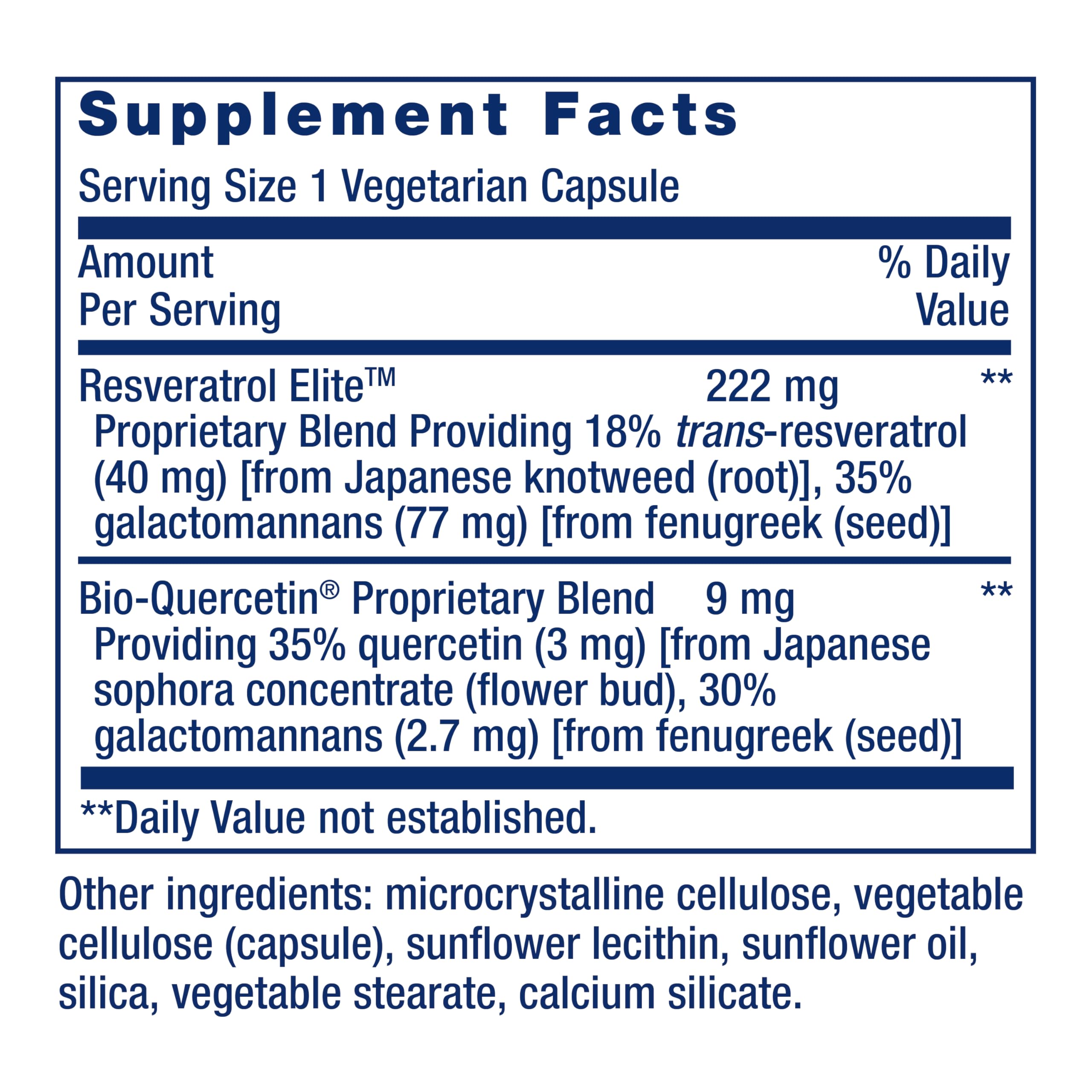 Optimized Resveratrol Elite bottle front
