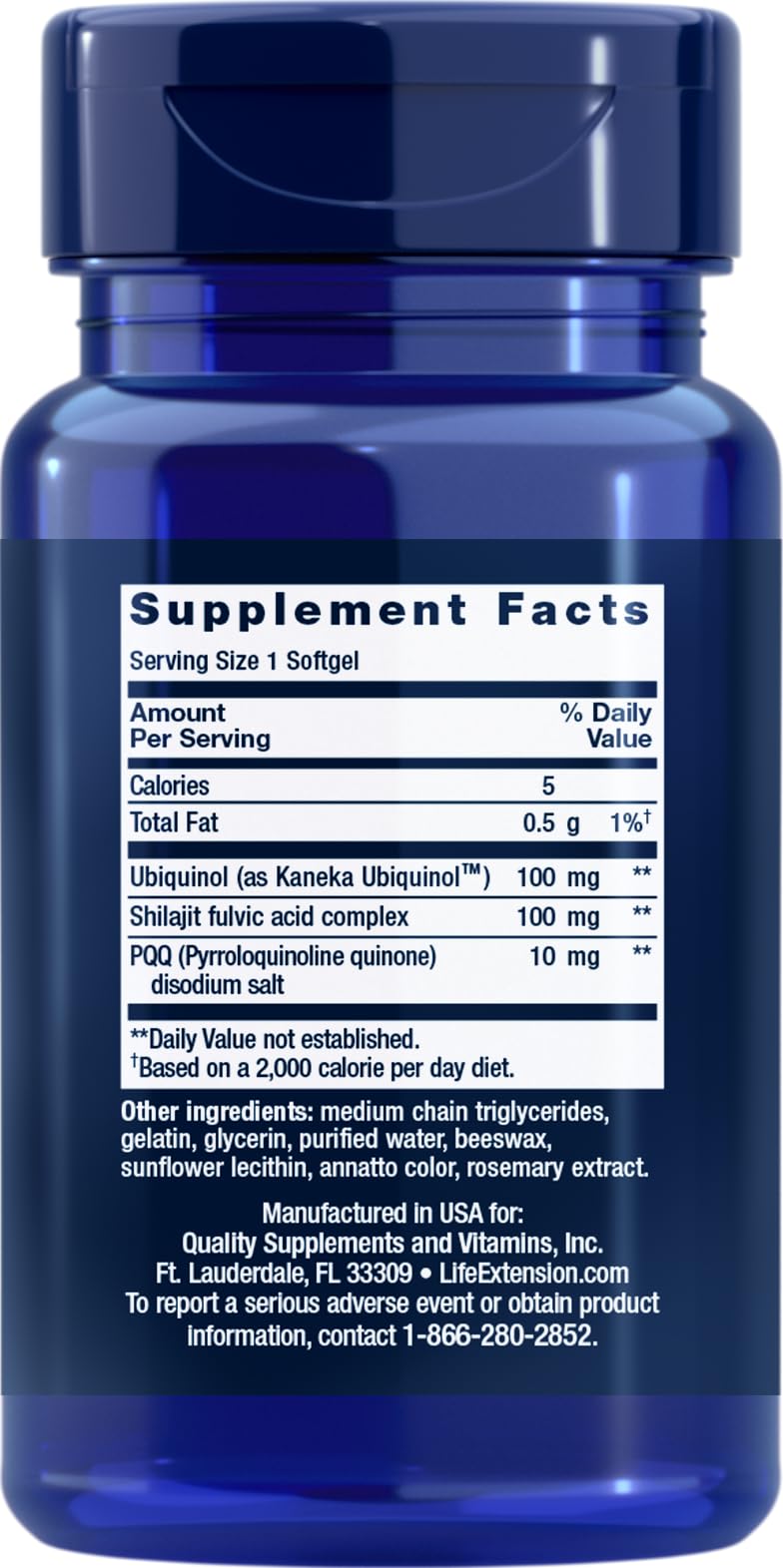 Close-up of CoQ10 with PQQ softgels showing mitochondrial energy support