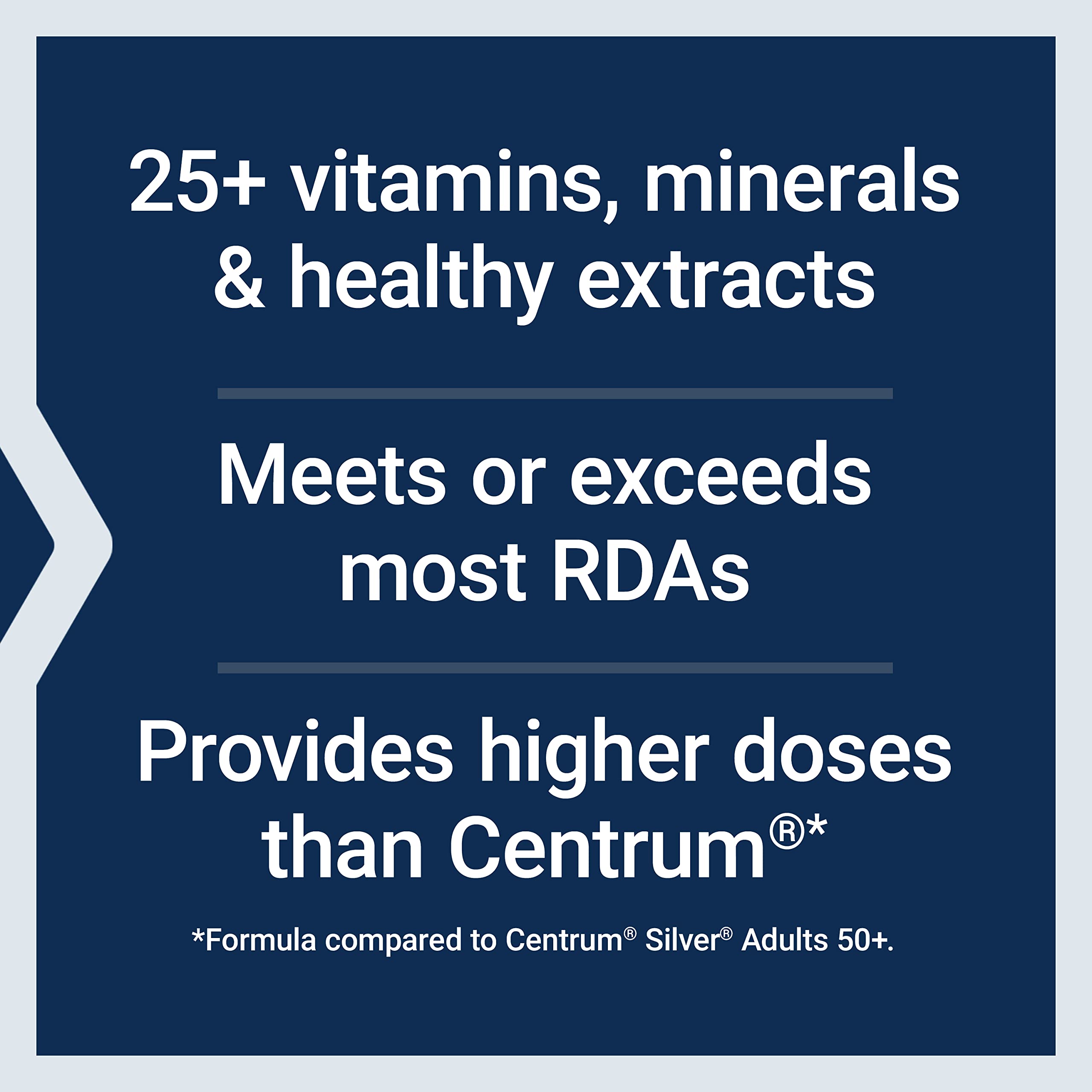 Section highlighting B vitamins in the formula