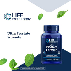 Softgel capsules displayed for Ultra Prostate Formula