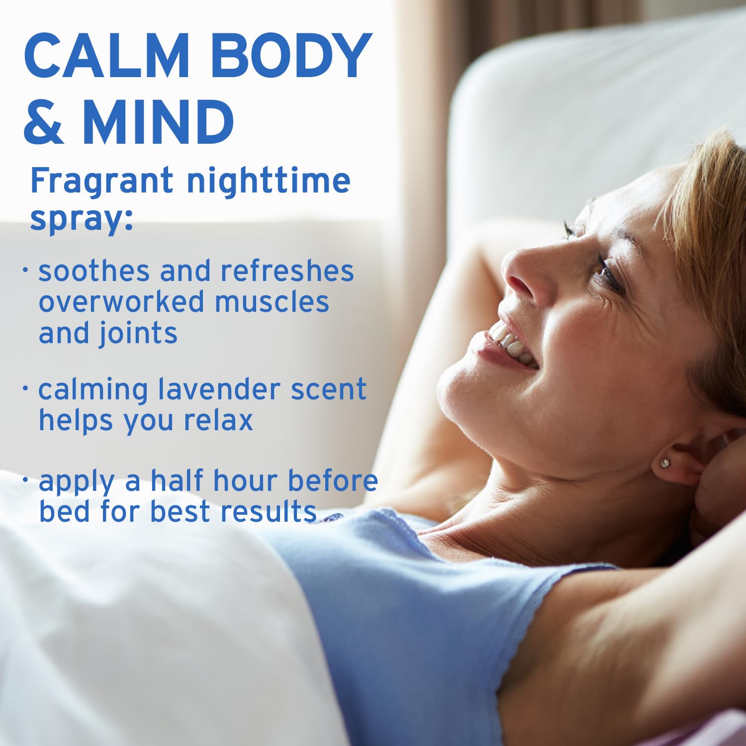 Ingredients panel showing magnesium chloride from Zechstein Seabed and lavender