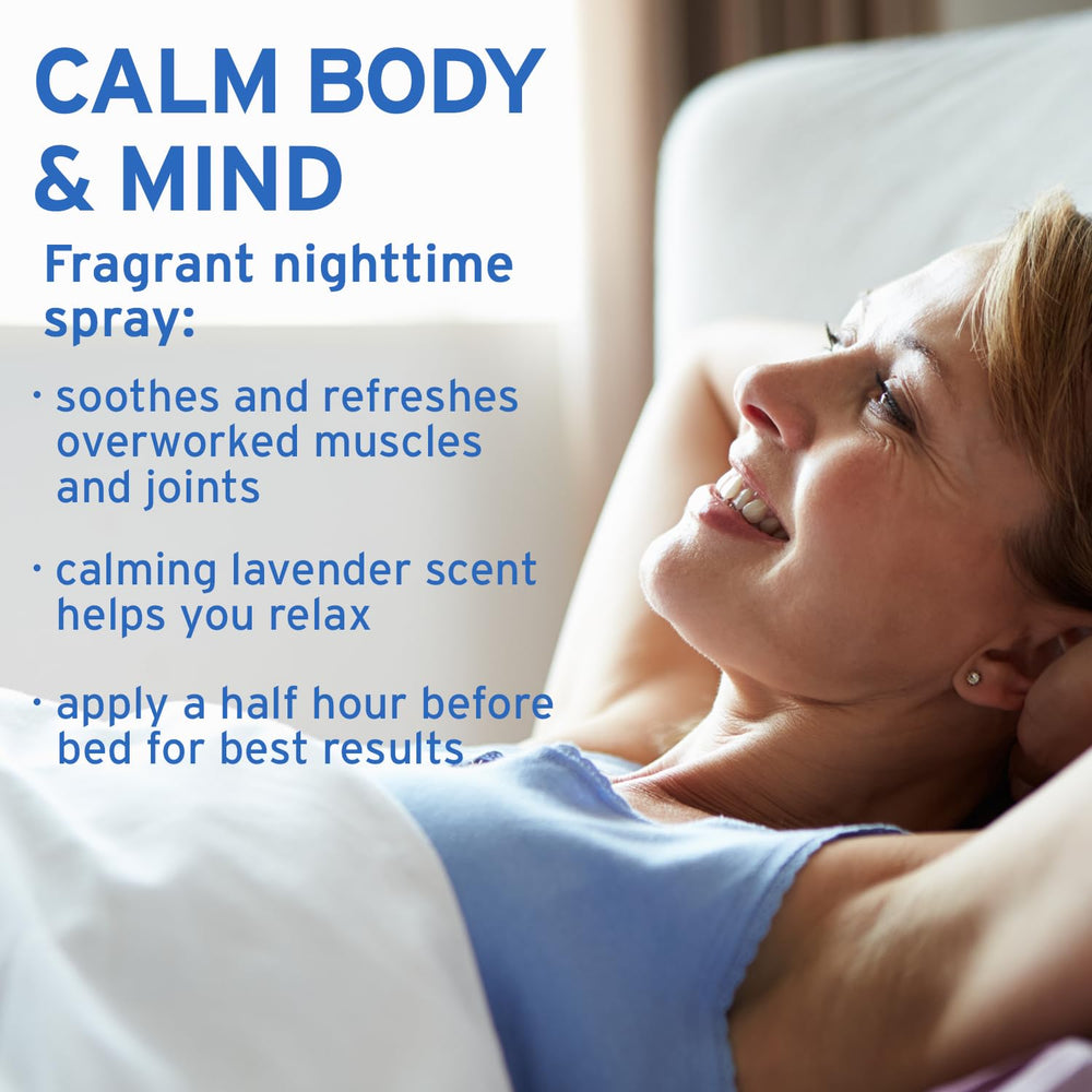 Ingredients panel showing magnesium chloride from Zechstein Seabed and lavender