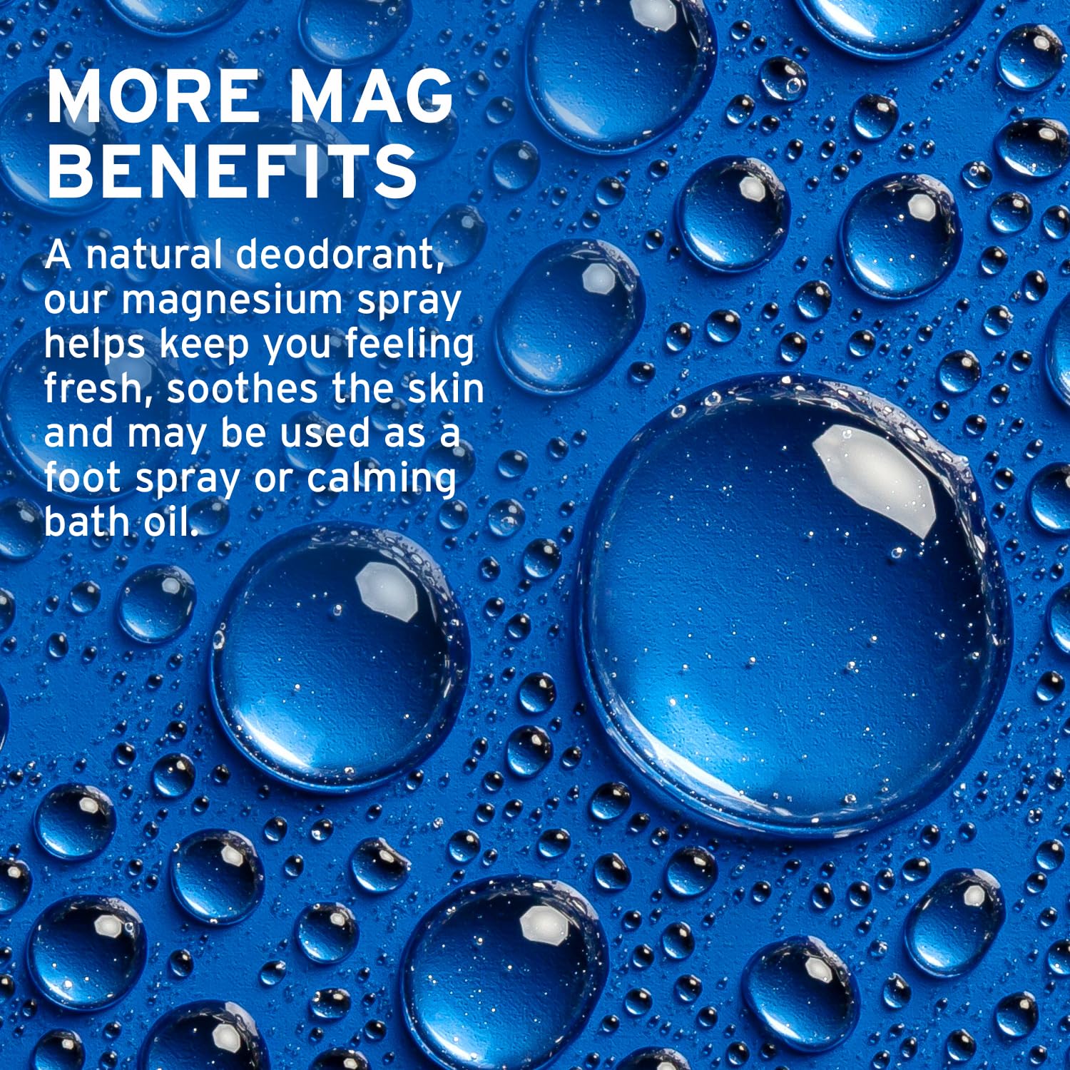 Organic Aloe Vera plant beside magnesium oil spray