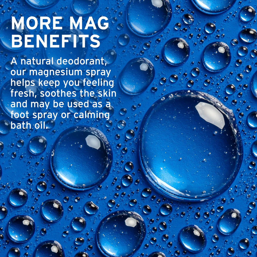 Organic Aloe Vera plant beside magnesium oil spray