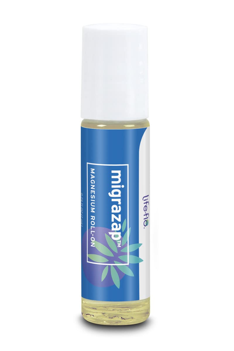 Life-flo Migrazap Magnesium Roll-On bottle 0.24 fl oz