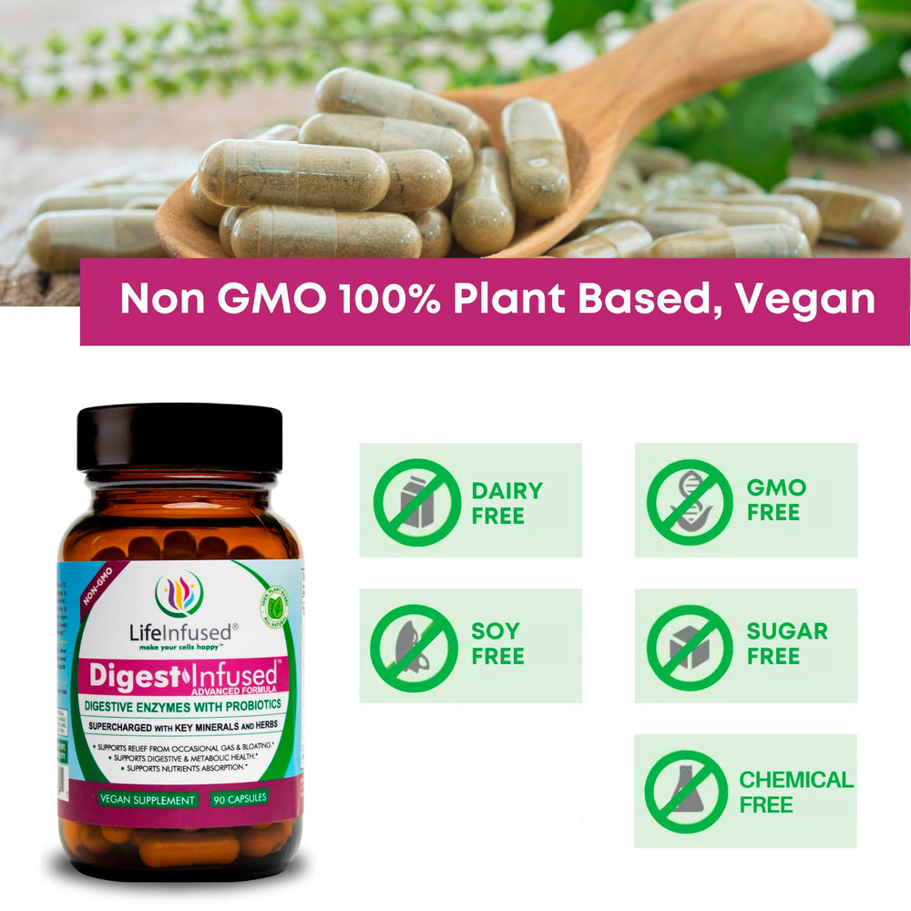 Bottle highlighting 72 minerals and herbs