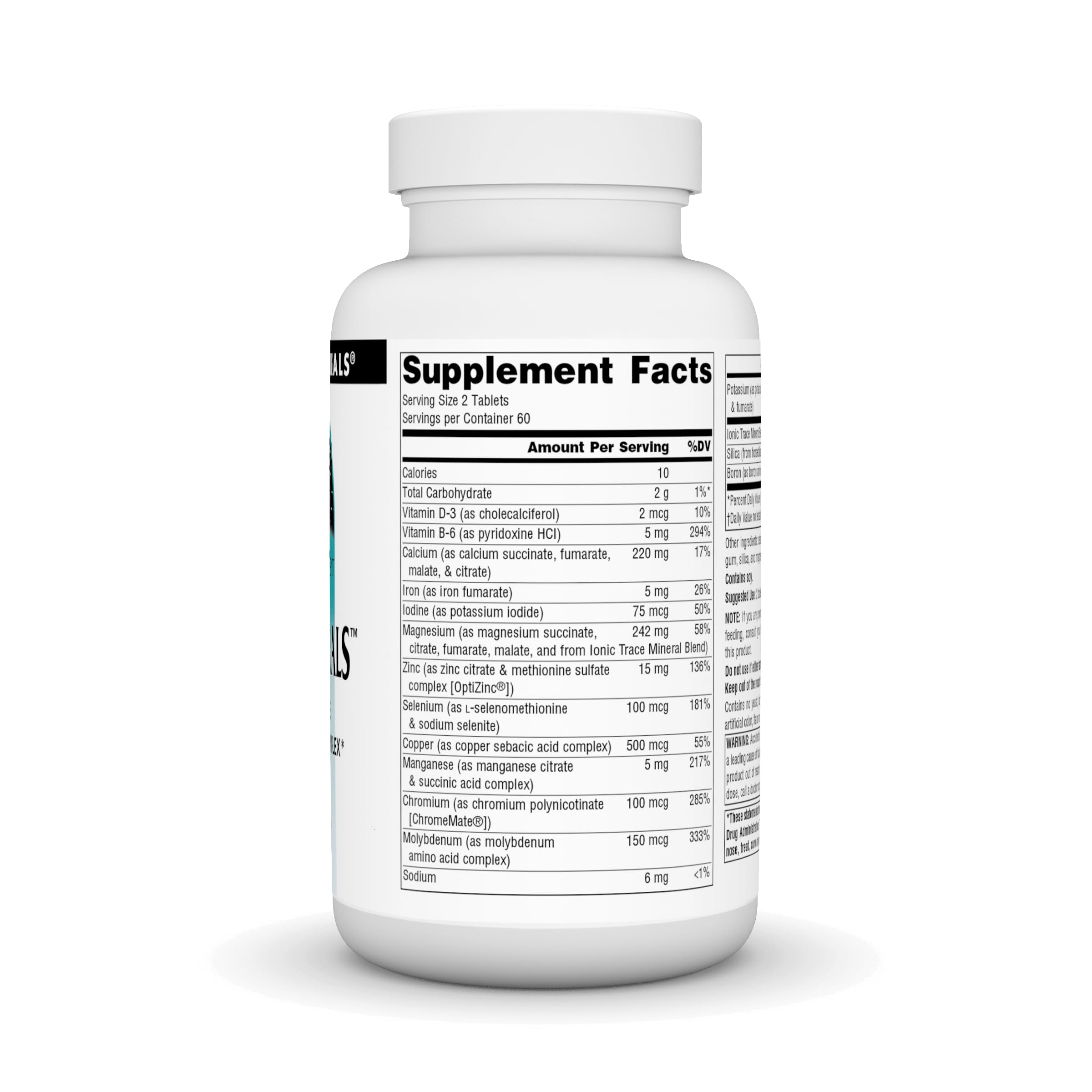 Life Minerals packaging showing 120 tablets