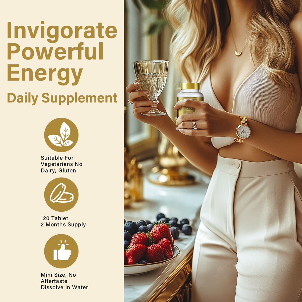 Close-up of the tablet showing magnesium content