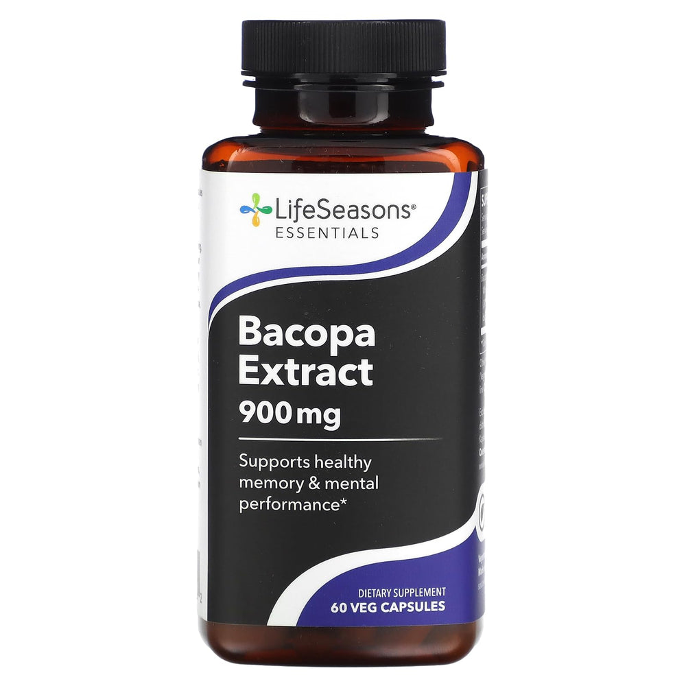 LifeSeasons Essentials Bacopa Extract bottle label