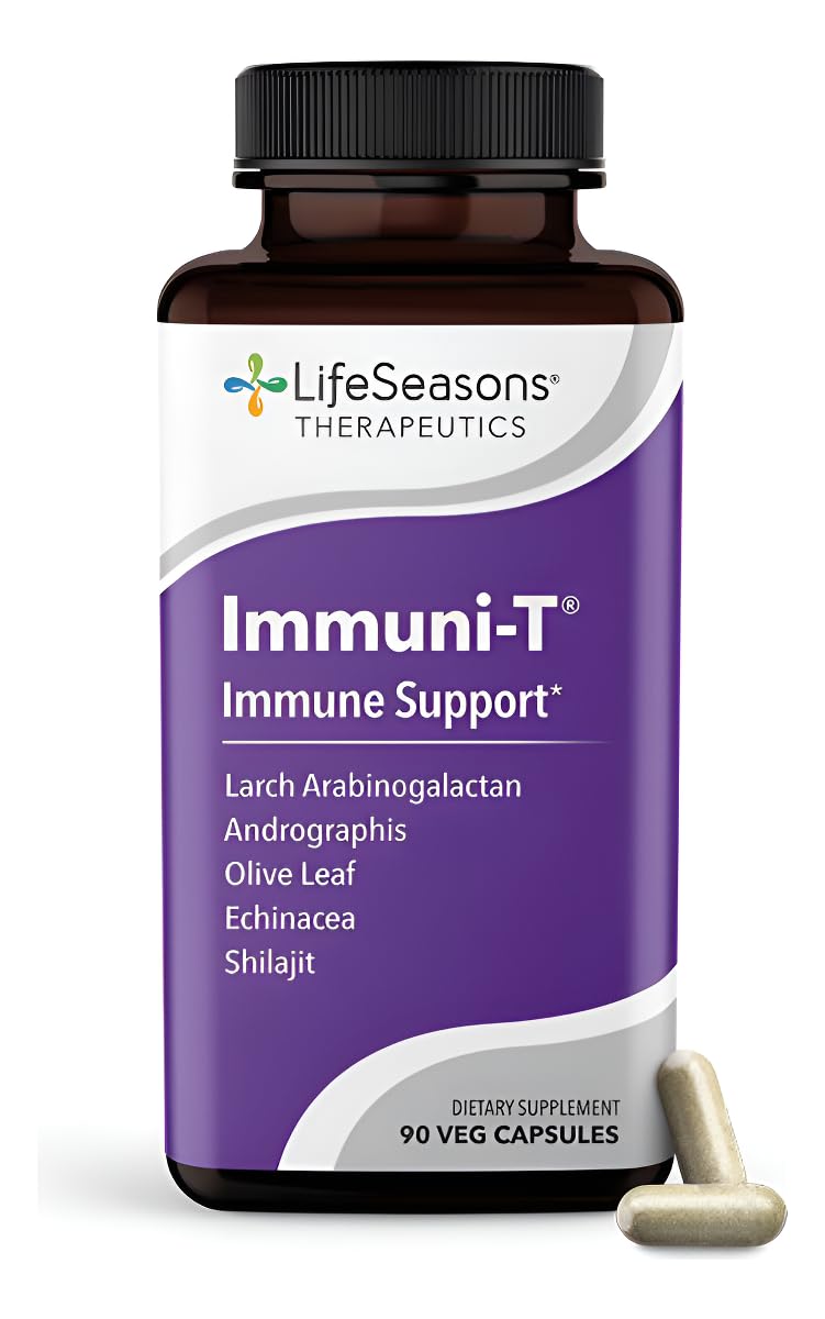LifeSeasons Immuni-T immune support bottle – hero image