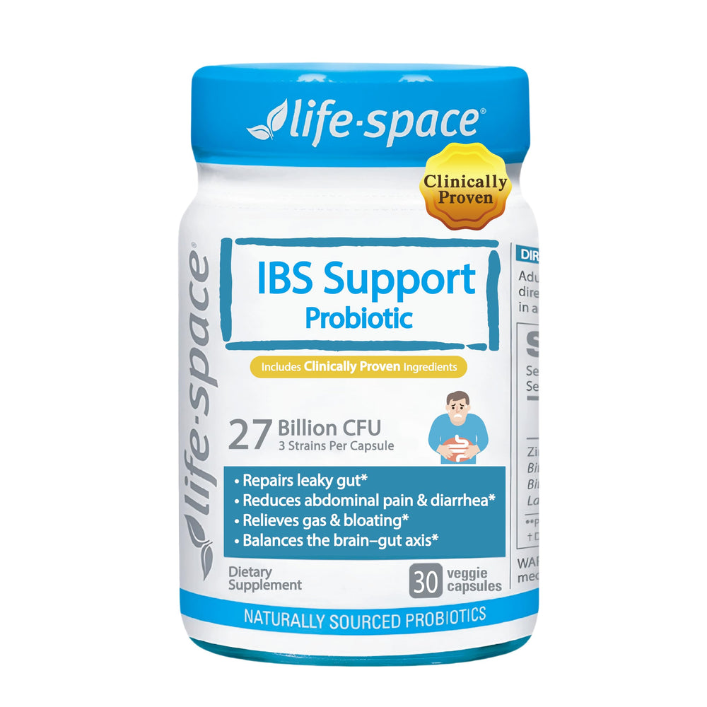 Life-Space IBS probiotic 30-count packaging
