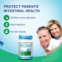 Close-up of probiotic capsules