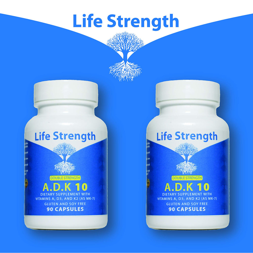 Compact on-the-go packaging for LifeStrength ADK 10