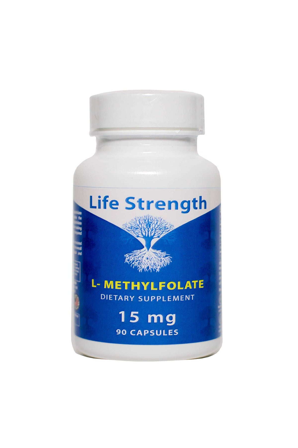 LifeStrength L-Methylfolate 15 mg bottle