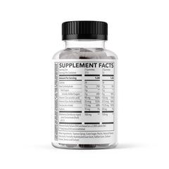 Supplement facts: Vitamin C, Vitamin D3, Zinc and elderberry extract on label