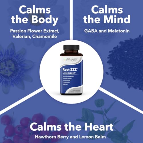 Rest-ZZZ dosage instructions showing two capsules