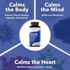 Rest-ZZZ dosage instructions showing two capsules