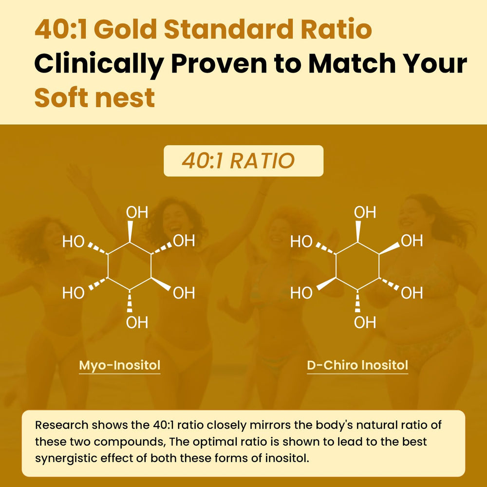 Graphic showing hormone harmony and ovarian wellness