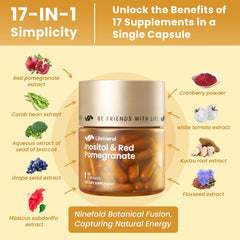 Illustration of ovarian health and hormonal balance