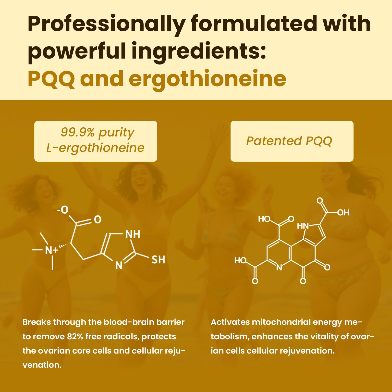 Lifestyle image depicting women’s health and fertility support