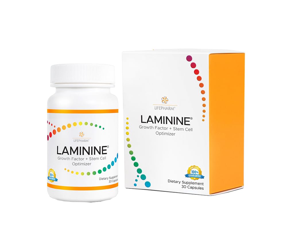 Lifepharm Laminine bottle product hero image on white background