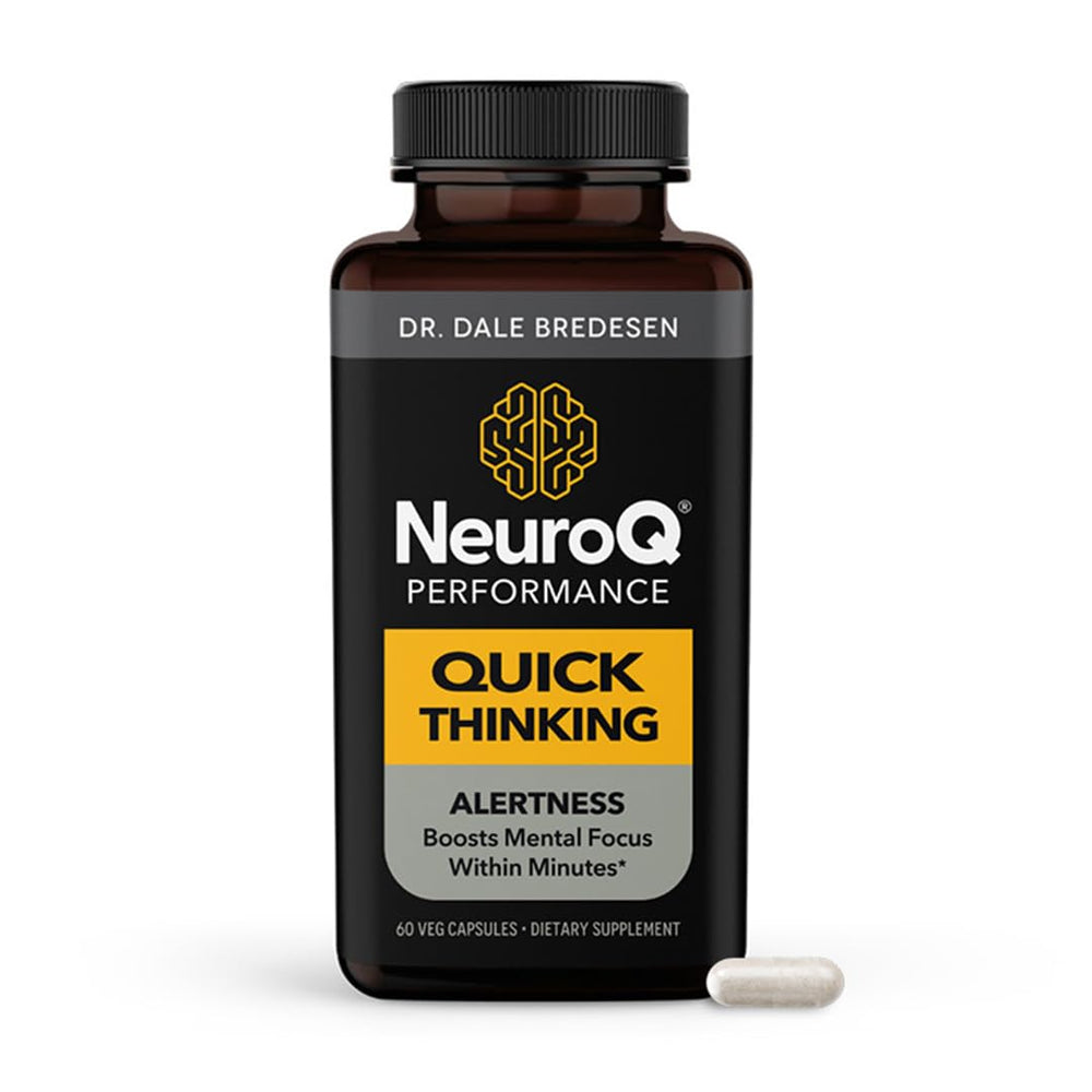 LifeSeasons NeuroQ bottle ready for daily focus support.