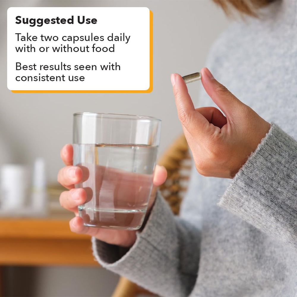 Adrenal-T ingredients graphic including Holy Basil and Schisandra