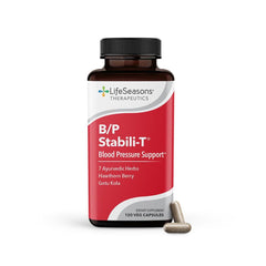 LifeSeasons B/P Stabili-T Blood Pressure Support 120 Capsules bottle