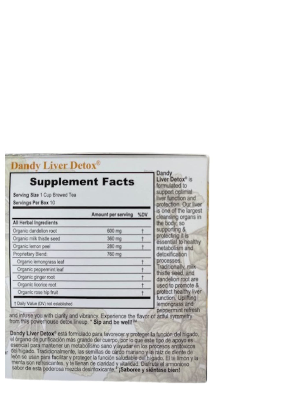 Lifestyle Awareness Detox tea tins and sachets on a counter for convenience.