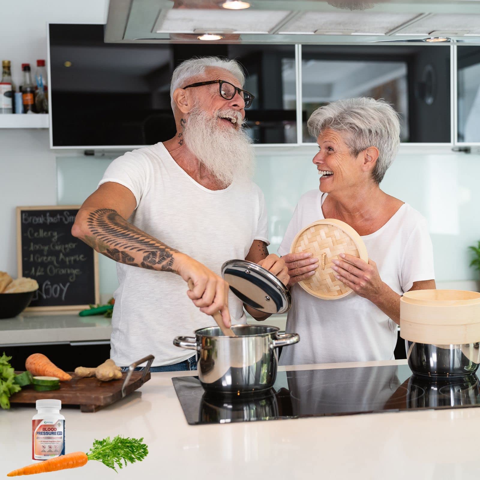 Lifestyle image highlighting blood pressure support